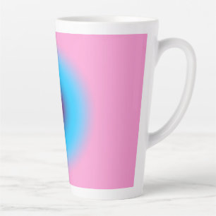 Taza De Café Latte Gates De Gradiente Del Cielo