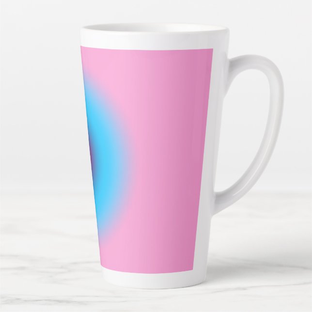 Taza De Café Latte Gates De Gradiente Del Cielo (Derecha)