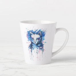 Taza De Café Latte Gatita