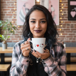 Taza De Café Latte Gatita