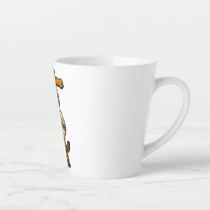 Taza De Café Latte Gato Atigrado Mecánico Personalizado Lindo