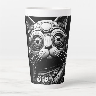 Taza De Café Latte Gato atómico #98