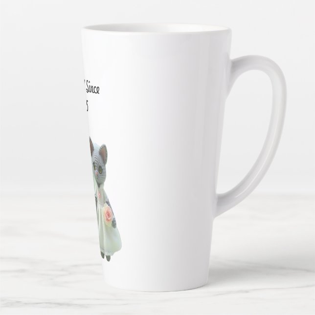 Taza De Café Latte Gatos casados 2025 (Derecha)