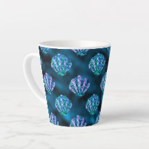 Gem Sea Shells Latte Mug
