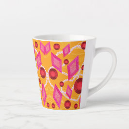 TAZA DE CAFÉ LATTE GEMAS DE ROPA