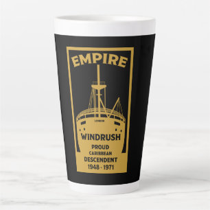 Taza De Café Latte Generación Windrush Historia Negra