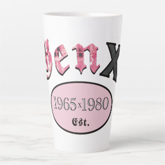 Taza De Café Latte Generación X 1965-1980