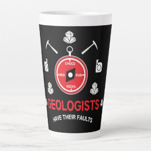 Taza De Café Latte Geólogos   Diversos Regalos Para Geólogos   Geolog
