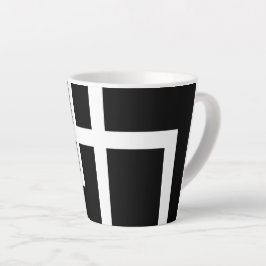 Taza De Café Latte "Geometría"