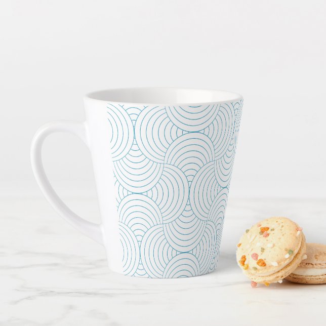Taza De Café Latte geométrico #2 (In situ)