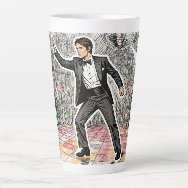 Taza De Café Latte George Hamilton (Resident evil outbreak) (Anverso)
