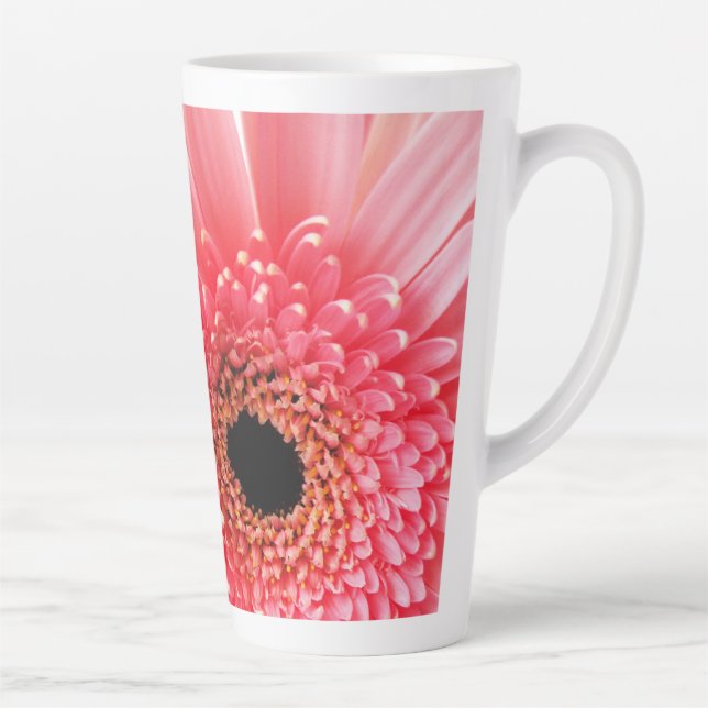 Taza De Café Latte Gerbera Daisy (Derecha)