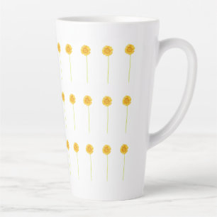 Taza De Café Latte Gerbera daisy Latte Mug