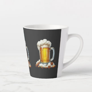 Taza De Café Latte Geselliges Bier