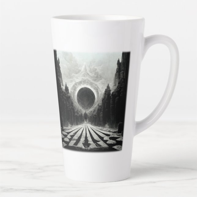 Taza De Café Latte Gigantesco Void Latte Mug (Derecha)