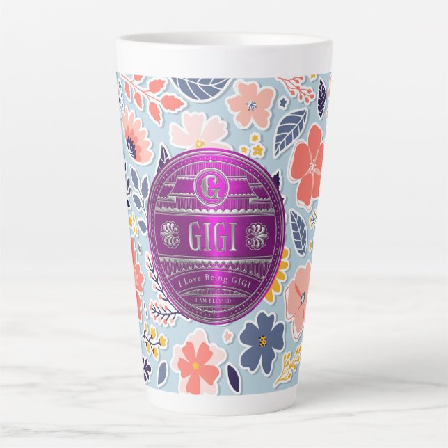 TAZA DE CAFÉ LATTE GIGI (Anverso)