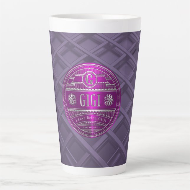 TAZA DE CAFÉ LATTE GIGI (Anverso)