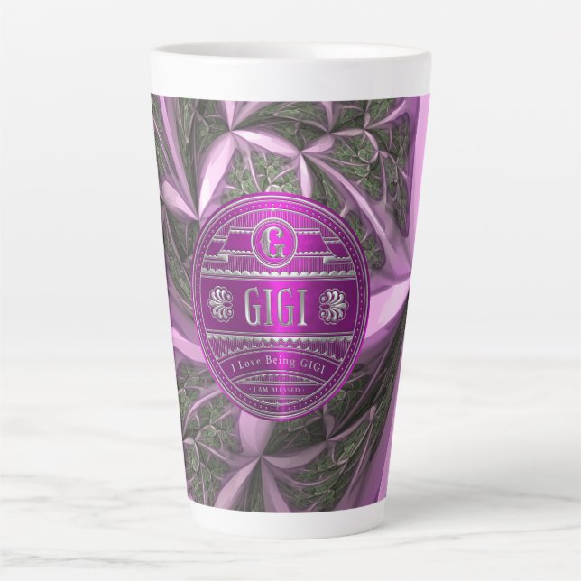 TAZA DE CAFÉ LATTE GIGI (Anverso)