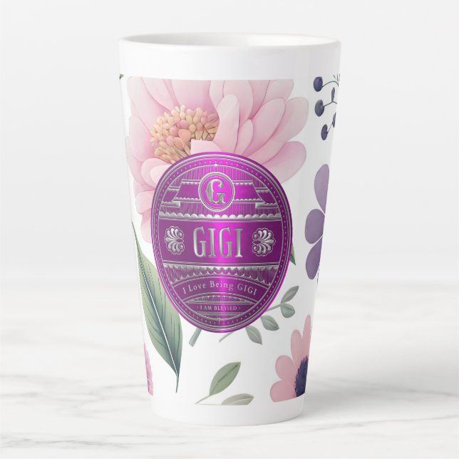TAZA DE CAFÉ LATTE GIGI (Anverso)