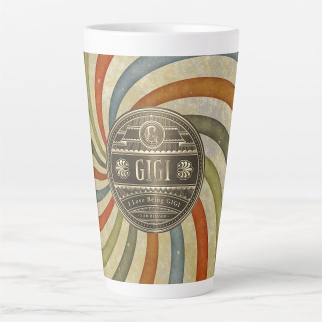 TAZA DE CAFÉ LATTE GIGI (Anverso)