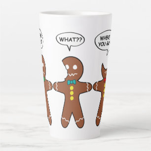 Taza De Café Latte Gingerbread My Leg Lastima Humor