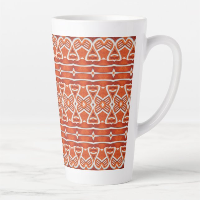 Taza De Café Latte GINGERBREAD Tall Latte Mug (Derecha)