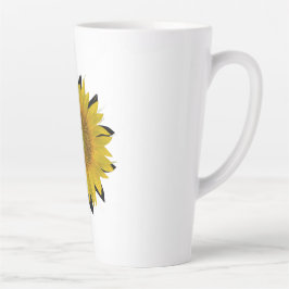 Taza De Café Latte Girasol