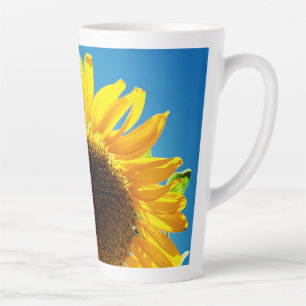 Taza De Café Latte Girasol