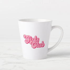 Taza De Café Latte Girls Club