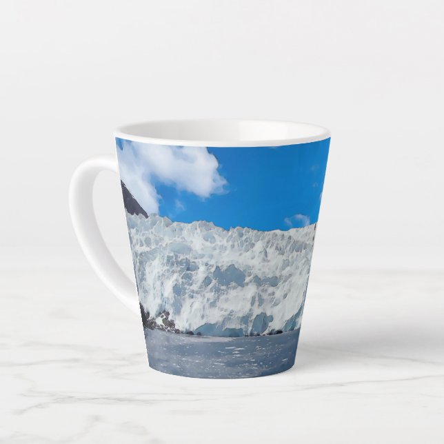 Taza De Café Latte Glaciar Holgate - Latte Mug (Ángulo izquierdo)