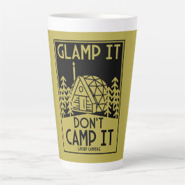 Taza De Café Latte Glamping de lujo