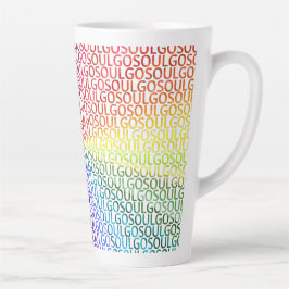 Taza De Café Latte Go Soul!