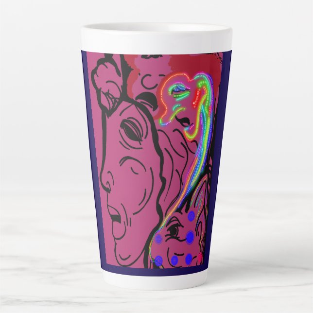 Taza De Café Latte Goddess of Land and Sea (Anverso)
