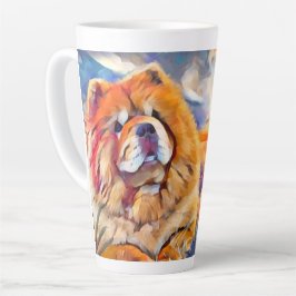 Taza De Café Latte GOLDEN CHICA chow