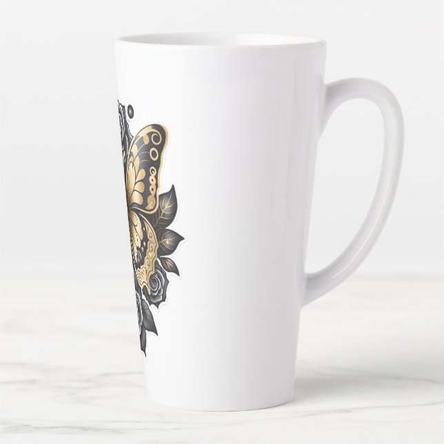 Taza De Café Latte Golden Dazzler (Derecha)