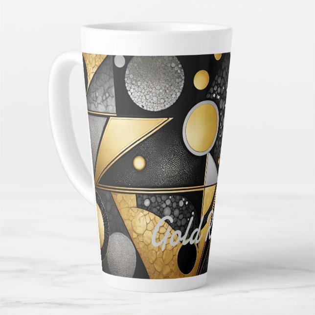 Taza De Café Latte GoldRush 5 Latte Mug (Ángulo izquierdo)