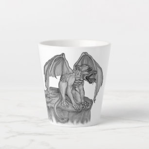Taza De Café Latte Golem Gárgola
