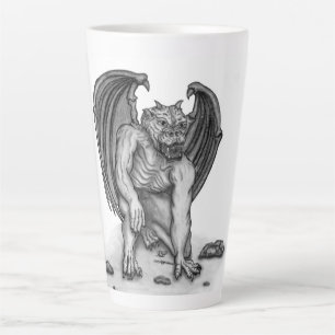 Taza De Café Latte Golem Gargoyle