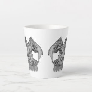 Taza De Café Latte Golem Gargoyle