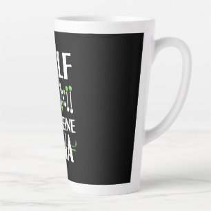 Taza De Café Latte Golf Es Mi ADN