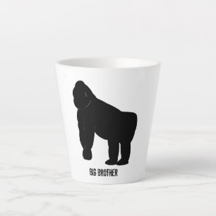 Taza De Café Latte Gorila lata