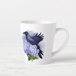 Taza De Café Latte Goth Raven Coffee Mug Dark Aesthetic 