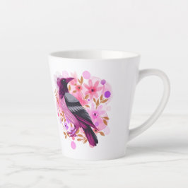 Taza De Café Latte Goth Raven Coffee Mug Dark Aesthetic