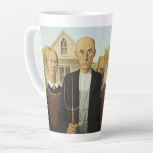 Taza De Café Latte Gótico Americano