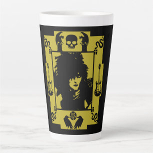 Taza De Café Latte Gótico Rock Fashion