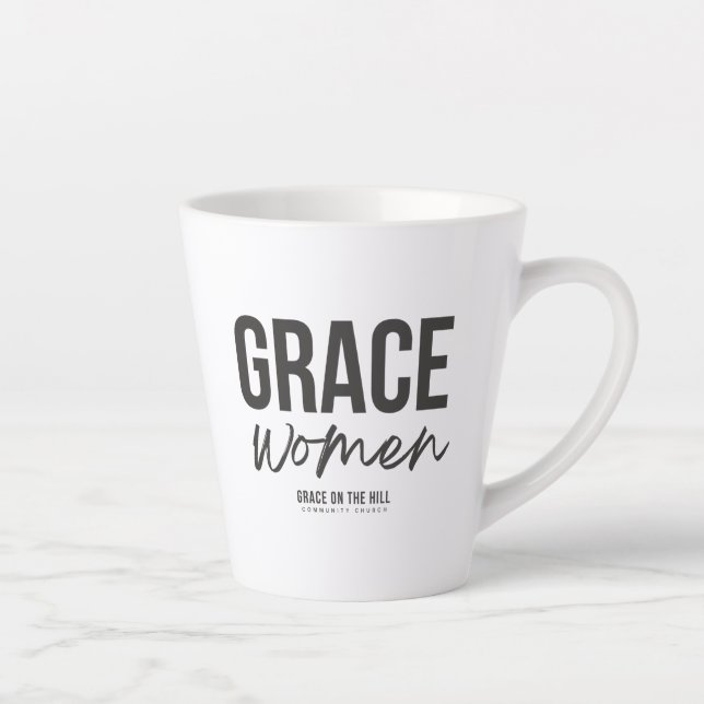 Taza De Café Latte Grace Women Mug (Derecha)