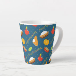TAZA DE CAFÉ LATTE GRACIAS A TURKEY PUMPKIN PIE PUMPKINS