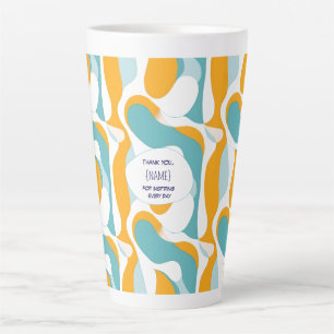 Taza De Café Latte Gracias Maestro – Personalizado