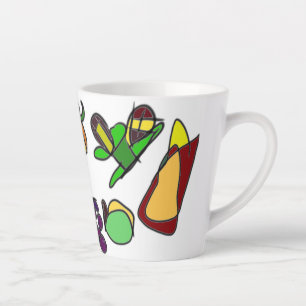 Taza De Café Latte Gracias por divertirse