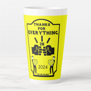 Taza De Café Latte Gracias Por Los Recursos Humanos